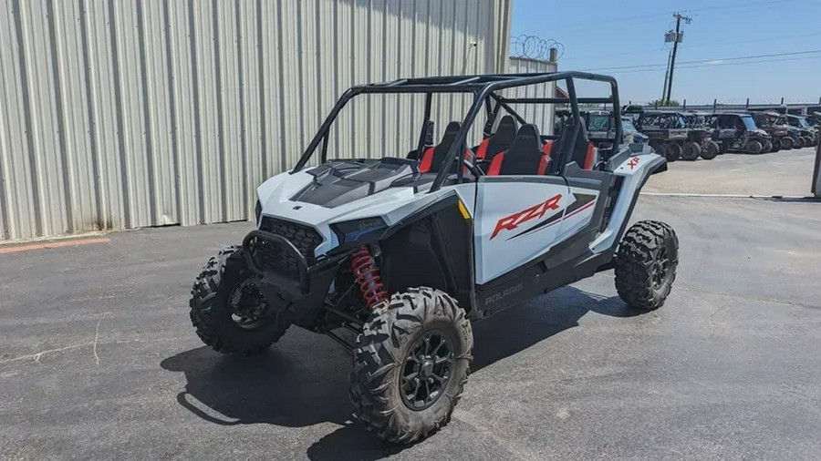 New 2024 POLARIS RZR XP 4 1000 SPORT WHITE LIGHTNING