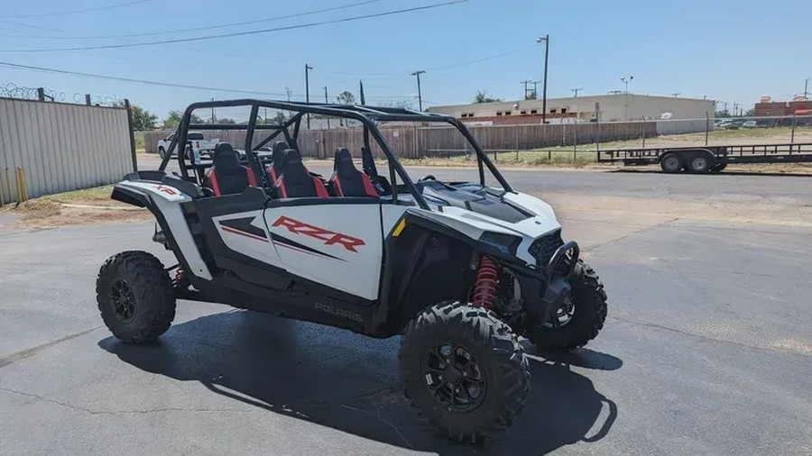 New 2024 POLARIS RZR XP 4 1000 SPORT WHITE LIGHTNING