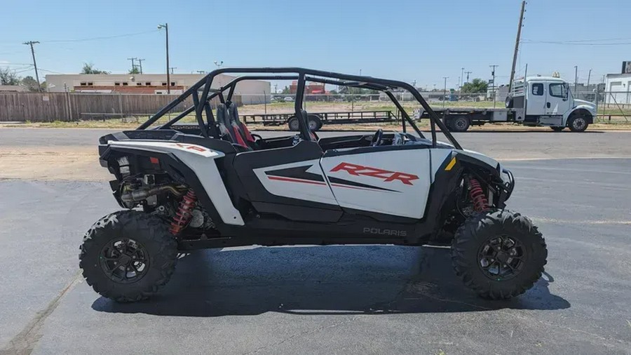 New 2024 POLARIS RZR XP 4 1000 SPORT WHITE LIGHTNING