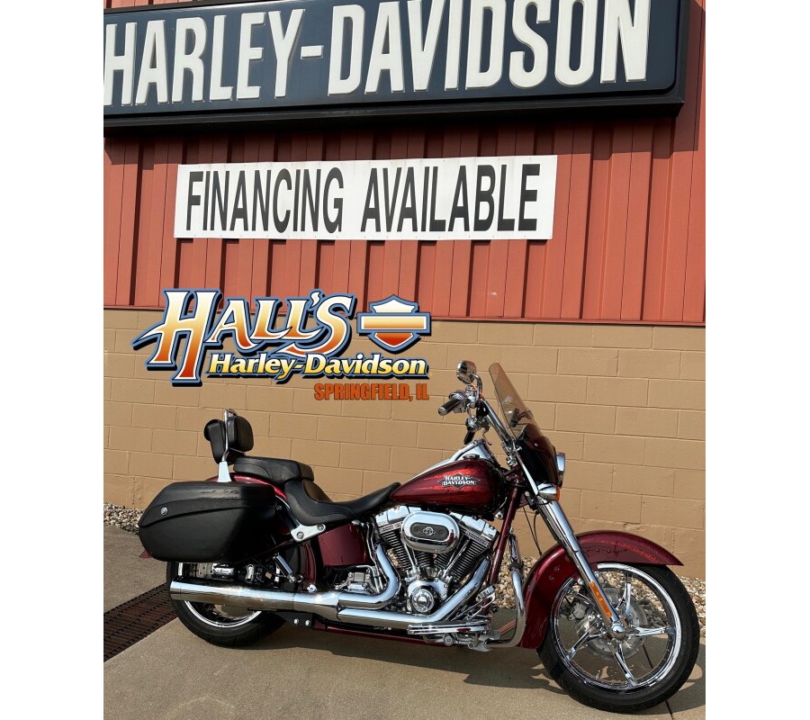 2012 Harley-Davidson CVO™ Softail Convertible Crimson Red Sunglo