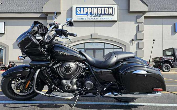 2025 Kawasaki Vulcan 1700 Vaquero ABS Metallic Brilliant Golden Black - 108289