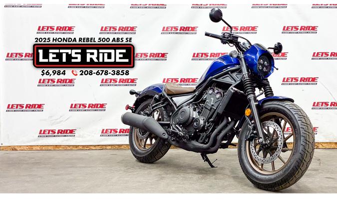2025 Honda REBEL 500 ABS SE