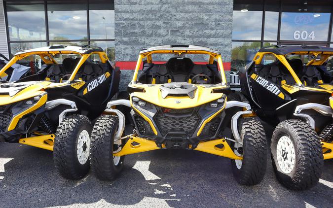 2024 Can-Am® Maverick R X RS Carbon Black & Neo Yellow