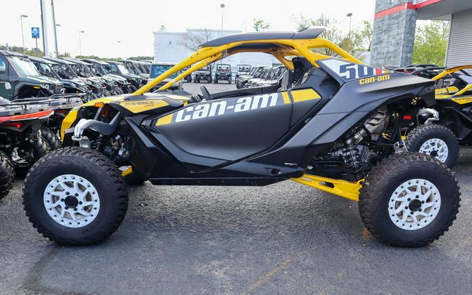 2024 Can-Am® Maverick R X RS Carbon Black & Neo Yellow