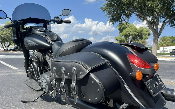 2018 Indian Motorcycle® Chief Dark Horse® ABS Thunder Black Smoke