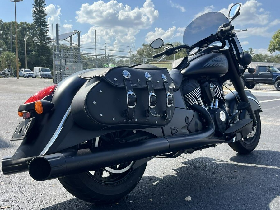 2018 Indian Motorcycle® Chief Dark Horse® ABS Thunder Black Smoke