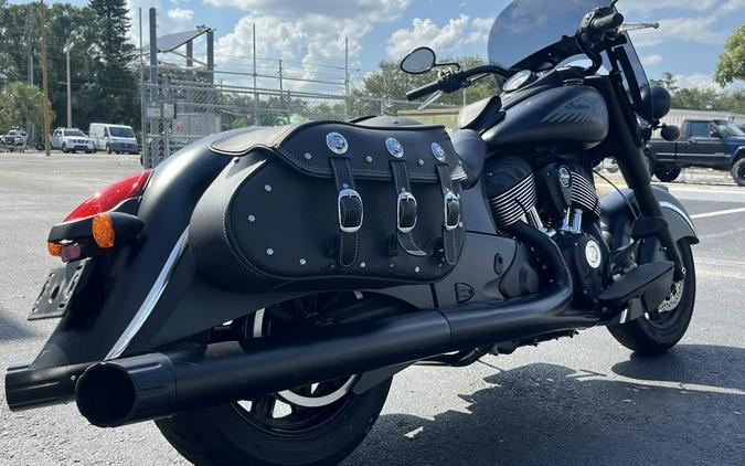 2018 Indian Motorcycle® Chief Dark Horse® ABS Thunder Black Smoke