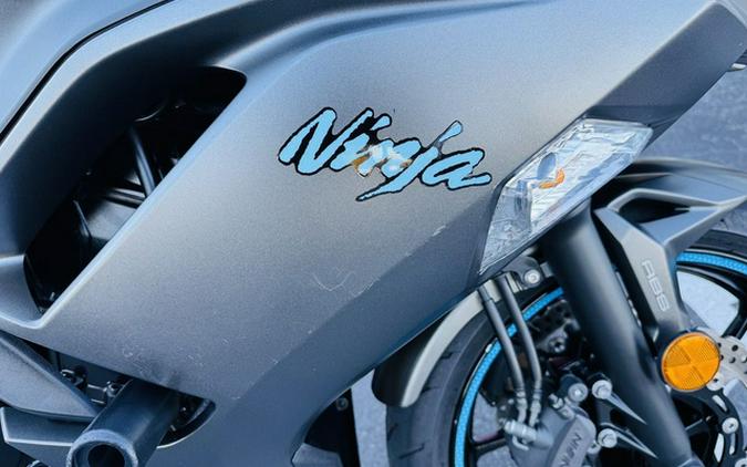 2022 Kawasaki Ninja 650 ABS Metallic Matte Graphenesteel Gray
