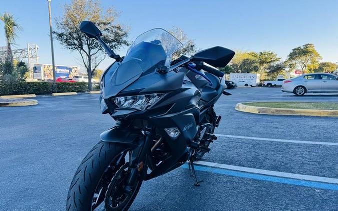2022 Kawasaki Ninja 650 ABS Metallic Matte Graphenesteel Gray