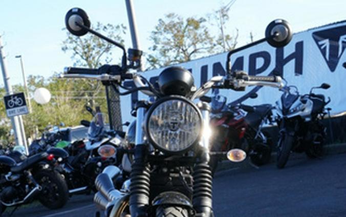 2024 Triumph Scrambler 900 Stealth Edition