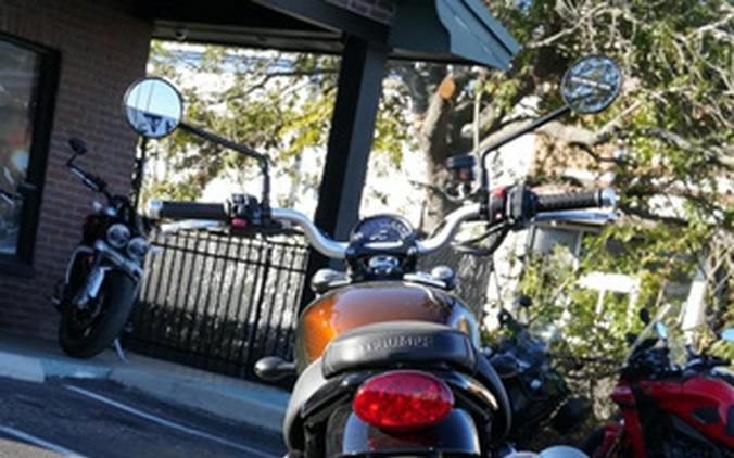 2024 Triumph Scrambler 900 Stealth Edition