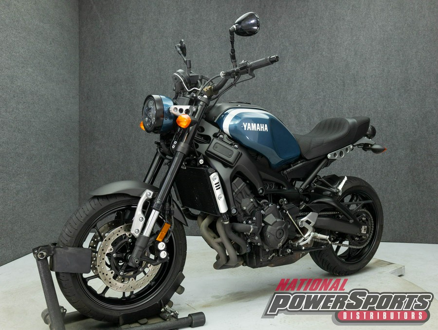 2017 YAMAHA XSR900 W/ABS