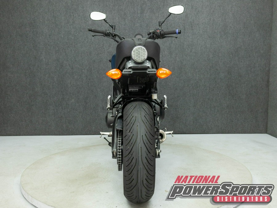 2017 YAMAHA XSR900 W/ABS