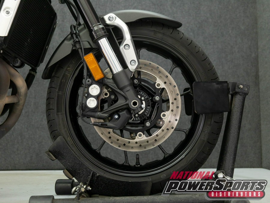 2017 YAMAHA XSR900 W/ABS