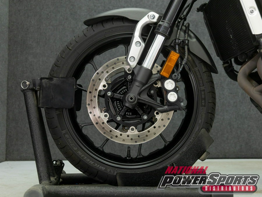 2017 YAMAHA XSR900 W/ABS