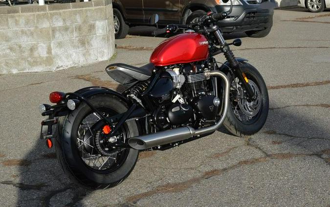 2023 Triumph Bonneville Bobber Red Hopper