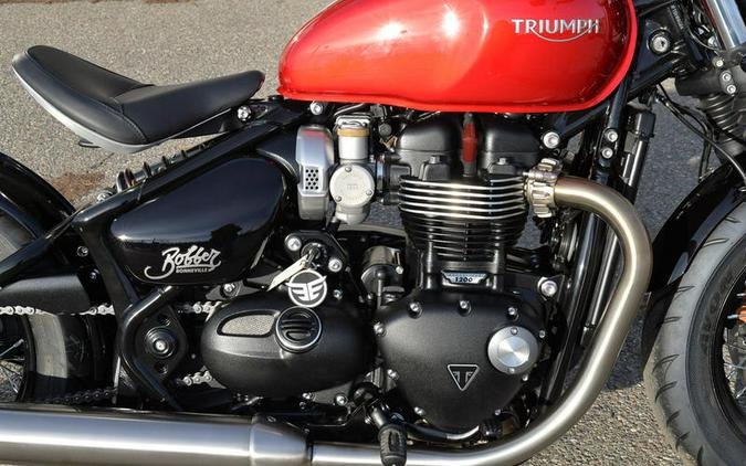 2023 Triumph Bonneville Bobber Red Hopper