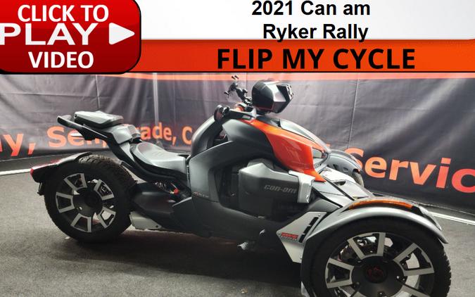 2021 Can-Am RYKER RALLY EDITION