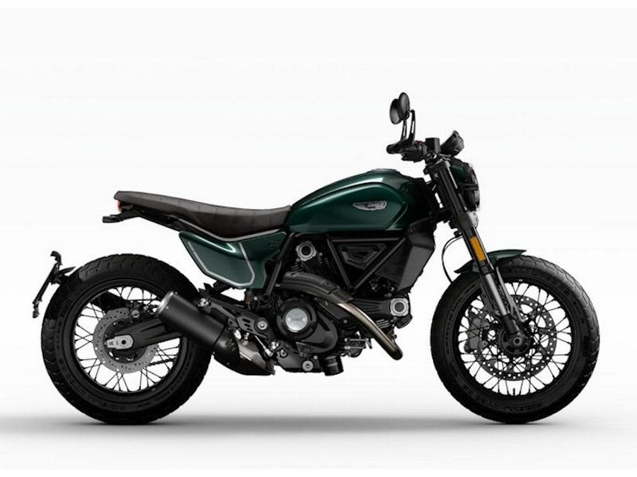 2026 Ducati Scrambler Nightshift Emerald Green