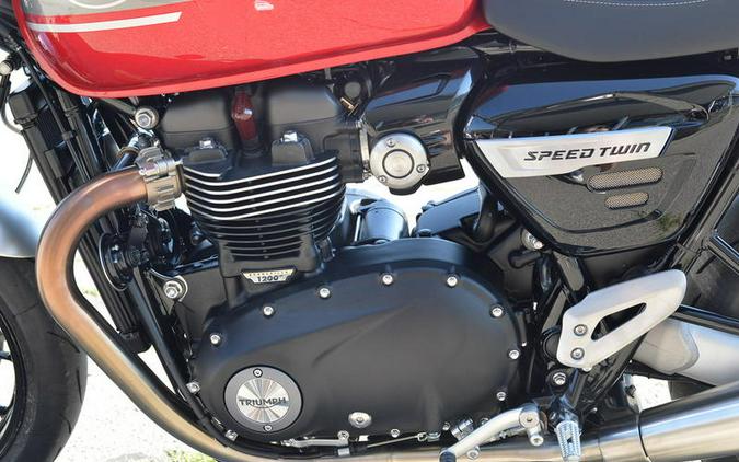 2023 Triumph Speed Twin 1200 Red Hopper