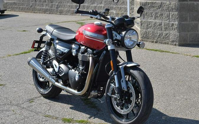 2023 Triumph Speed Twin 1200 Red Hopper