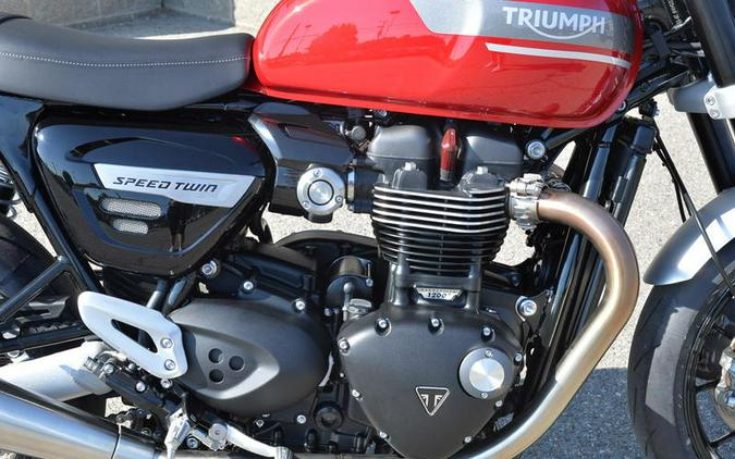 2023 Triumph Speed Twin 1200 Red Hopper