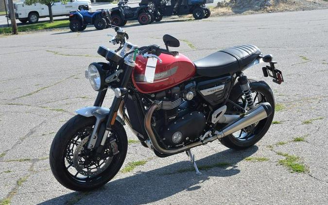 2023 Triumph Speed Twin 1200 Red Hopper