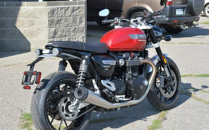 2023 Triumph Speed Twin 1200 Red Hopper