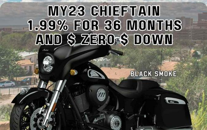 2023 Indian Motorcycle® Chieftain® Black Metallic