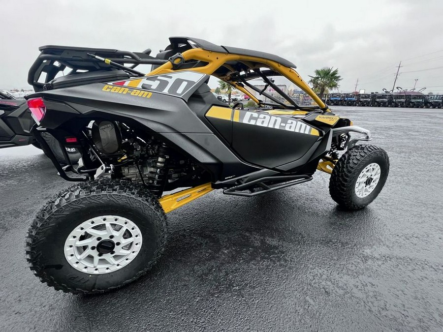 2024 Can-Am® Maverick R X RS with Smart-Shox Carbon Black & Neo Yellow