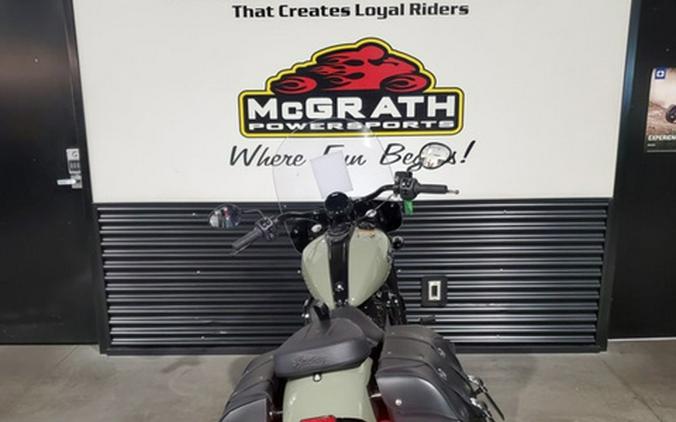 2025 Indian Super Chief Dark Horse Moss Green