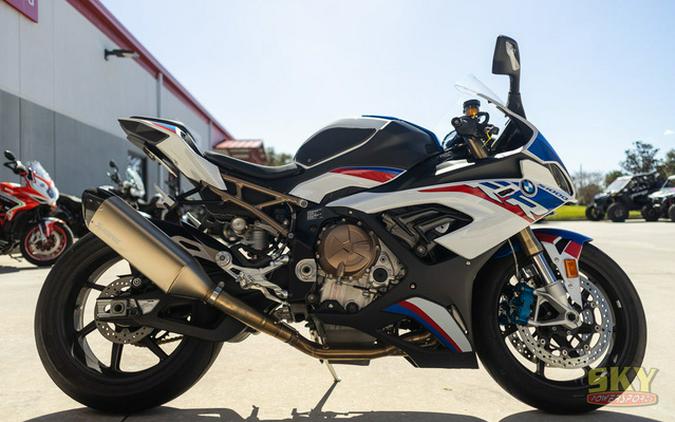 2021 BMW S 1000 RR Light White Racing Blue Racing Red