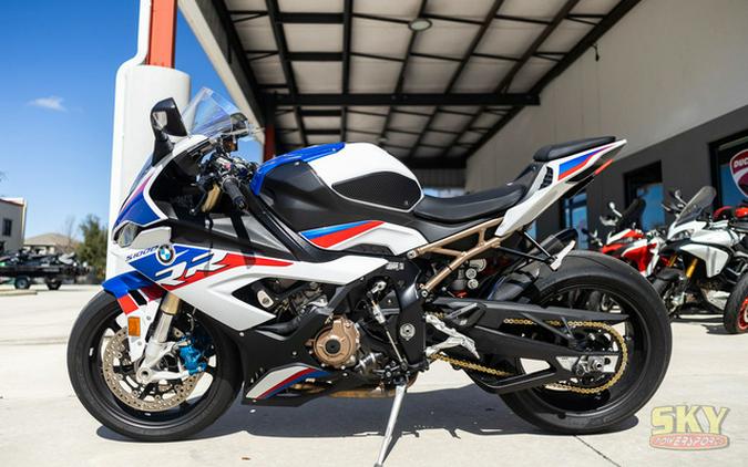 2021 BMW S 1000 RR Light White Racing Blue Racing Red