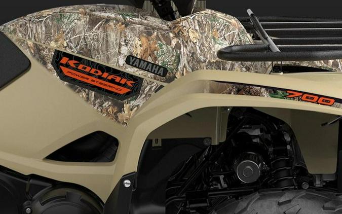 2026 Yamaha Kodiak 700 EPS Fall Beige w/ Realtree Edge