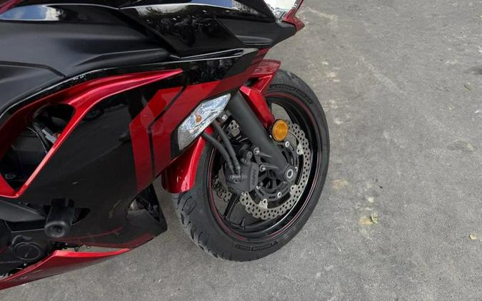 2022 Kawasaki Ninja® 650 ABS Metallic Matte Graphenesteel Gray