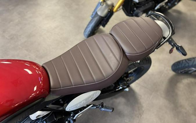 2024 Triumph Scrambler 400 X Carnival Red / Phantom Black