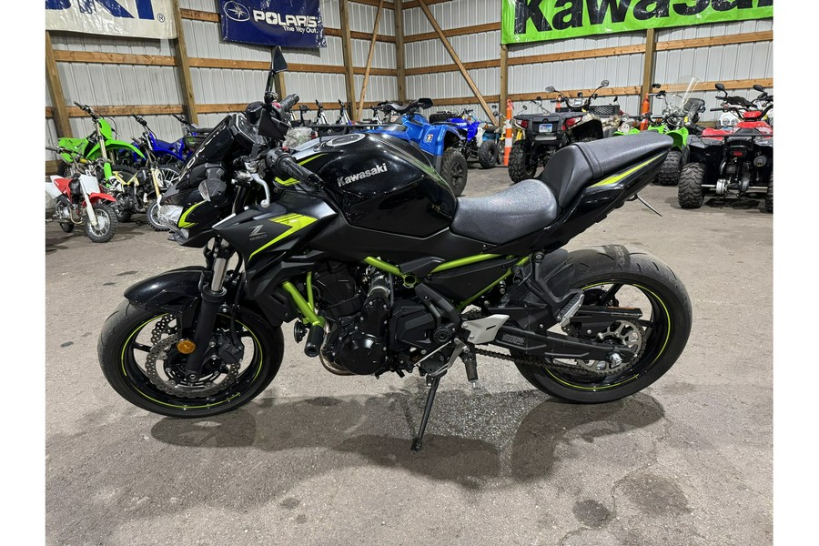 2022 Kawasaki Z650 Base