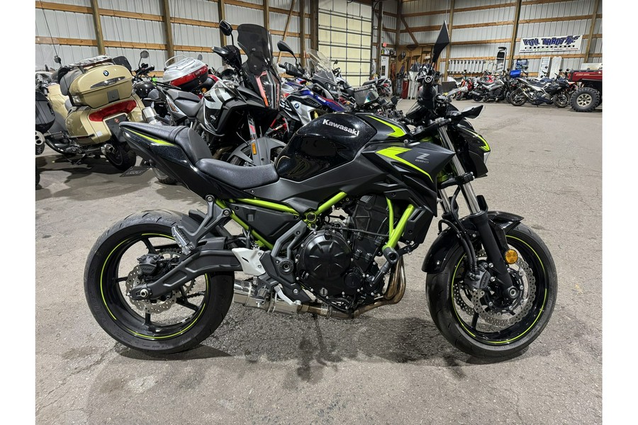 2022 Kawasaki Z650 Base