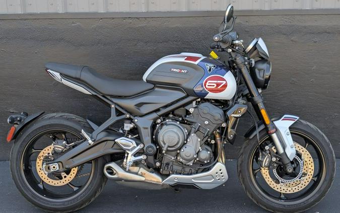 Used 2025 TRIUMPH TRIDENT 660 TRIPLE TRIBUTE