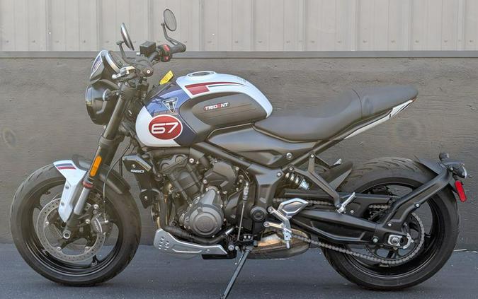 Used 2025 TRIUMPH TRIDENT 660 TRIPLE TRIBUTE