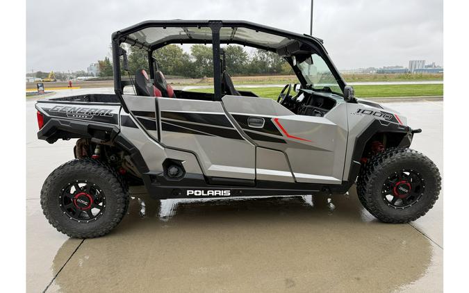 2017 Polaris POLARIS GENERAL 4 1000 EPS SILVER PEARL
