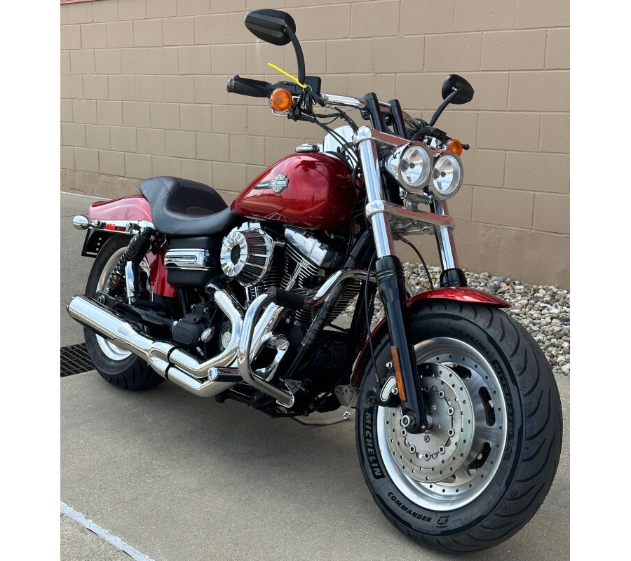 2008 Harley-Davidson Fat Bob Candy Red Sunglo