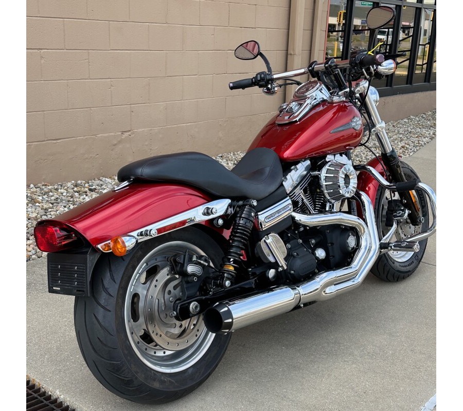 2008 Harley-Davidson Fat Bob Candy Red Sunglo