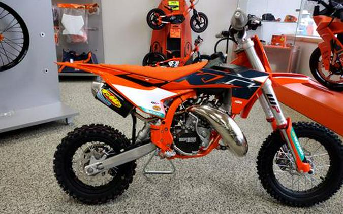 2023 KTM 50 SX Factory Edition First Look [7 Fast Facts, Specs, Photos]