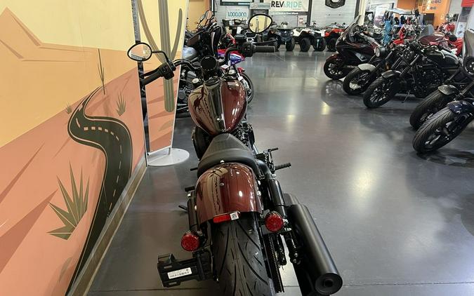 2025 Indian Motorcycle® Chief® Bobber Dark Horse® Maroon Metallic