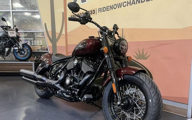 2025 Indian Motorcycle® Chief® Bobber Dark Horse® Maroon Metallic
