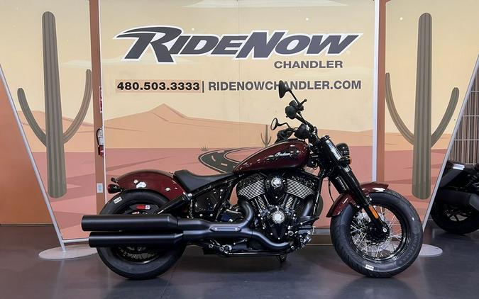 2025 Indian Motorcycle® Chief® Bobber Dark Horse® Maroon Metallic