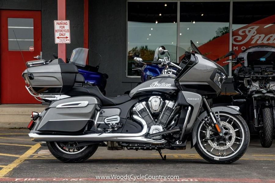 2024 Indian Motorcycle® Pursuit® Limited Titanium/Black Metallic