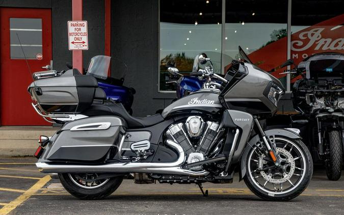 2024 Indian Motorcycle® Pursuit® Limited Titanium/Black Metallic