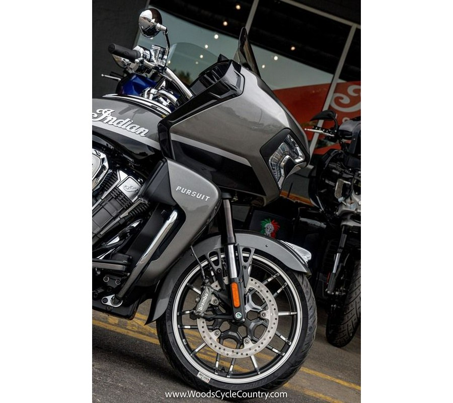 2024 Indian Motorcycle® Pursuit® Limited Titanium/Black Metallic